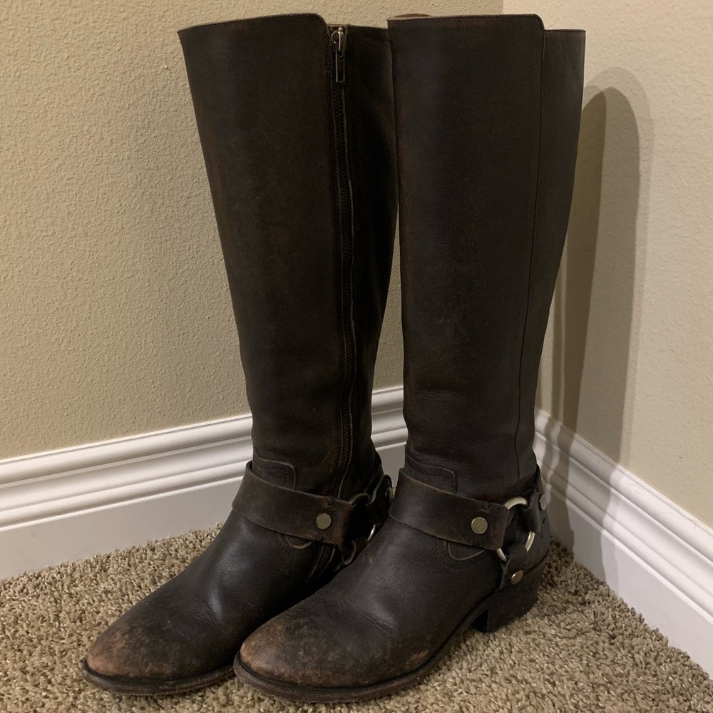 Frye Carson Harness Tall boot size 7